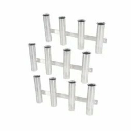 KAHUNA WAGONS Kahuna Wagons-Set of Three Aluminum Rod Racks-Twelve Total Rod Holders CRT-111